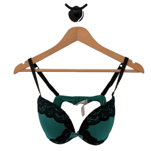 LA SENZA | Emerald and Lace Push-up Bra​